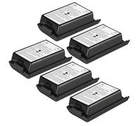 Cubierta del Paquete de Batería de Repuesto de 5 Piezas para, Kit de Cubierta de Carcasa de Batería Universal para (Negro)