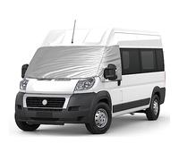 Cubierta del Parabrisas Compatible con Ducato 2006-2025, Parasol de Ventana Delantera Térmico Externo, Parabrisas Delantero Envoltura Cubierta