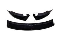Cubierta del parachoques delantero Difusor divisor del alerón mentón labio parachoques delantero para Tesla para el modelo 3 Highland 2024(Gloss black)