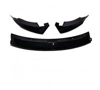 Cubierta del parachoques delantero Difusor divisor del alerón mentón labio parachoques delantero para Tesla para el modelo 3 Highland 2024(Gloss Black)