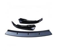 Cubierta del parachoques delantero Para Tesla para Model 3 2023&Y 2024 parachoques delantero alerón nuevo cuerpo negro de carbono PP inferior(Model Y Bright Black)