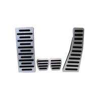 cubierta del pedal Juego Almohadillas Para Cubierta Pedal Freno Combustible Coche Reposapiés Acelerador Gas AT/MT Para Civic 2006-2011 LHD(MT)