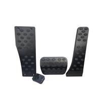 cubierta del pedal Para Benz AMG ES GLK W240 W211 W212 Pedal Acelerador Coche Pedales Freno(Black 4PCS)