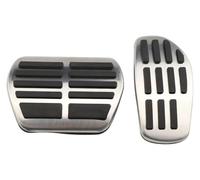 cubierta del pedal Para Duster Para Scenic 3 Para Talisman Para Koleos Para Samsung QM6 2017-2022 Pedal Reposapiés Freno Combustible MT AT Juego Pedales Coche(AT Without Rest)