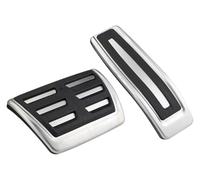 cubierta del pedal Para Q7 SQ7 2006-2015 Acelerador Pedal Freno Gas Reposapiés Almohadilla Muerta Accesorios Interiores Antideslizantes Cubierta Pedales Coche(2Pcs AT)