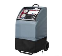 Cubierta del refrigerador del jardín 420D lluvia de la tela para el | Tela Oxford 420D, resistente a la lluvia, a los rayos UV, 95 x 65 x 125 cm, color negro, uso en jardín y patio