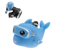 Cubierta del regulador de Buceo, Colgante de delfín de Dibujos Animados, Protector Que en la Oscuridad con Clip, Accesorios de regulador Protector a Prueba de Polvo para Playa, Uso Profesional