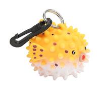 Cubierta del Regulador de la Segunda Etapa de los Peces, Duradera Cubierta de la Boquilla del Regulador de Dibujos Animados Portátil Seguro Lindo Universal con Clip para Submarino(Puerco espín)