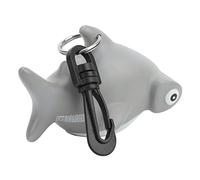 Cubierta del Regulador de la Segunda Etapa de los Peces, Duradera Cubierta de la Boquilla del Regulador de Dibujos Animados Portátil Seguro Lindo Universal con Clip para Submarino(Tiburon Martillo)