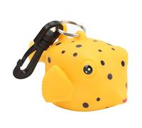 Cubierta del Regulador de la Segunda Etapa de los Peces, Duradera Cubierta de la Boquilla del Regulador de Dibujos Animados Portátil Seguro Lindo Universal con Clip para(Pez con Manchas Amarillas)