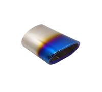 Cubierta Del Silenciador Del Tubo De Escape Trasero Del Coche Para X3 E83 F25 Serie 3 E90 E91 320d 318d 318i E92 E93 WEFOLCC(Blue)