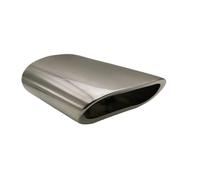 Cubierta Del Silenciador Del Tubo De Escape Trasero Del Coche Para X3 E83 F25 Serie 3 E90 E91 320d 318d 318i E92 E93 WEFOLCC(Plata)