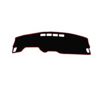 Cubierta Del Tablero Compatible Con HAVAL Para H6 GT PHEV H6S 2021 2022 2023 2024 Cubierta Para Salpicadero Coche Alfombrilla Para Parasol Alfombra(With HUD LHD,Black Red Edge)
