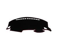 Cubierta Del Tablero Compatible Con Honda Civic 10th 2016-2020 Alfombrilla Para Salpicadero De Coche Parasol Escritorio Instrumentos Cubiertas Antideslizantes Para(Polyester-Red RHD)