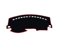 Cubierta Del Tablero Compatible Con Suzuki Para Ciaz 2014 2015 2016 2017 2018 Cubierta Para Tablero De Automóvil Tapete Consola Central Parasol Alfombra(Left Hand Drive,Black Red Edge)