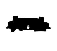 Cubierta Del Tablero Compatible Con Toyota Aygo 2005-2014 Cubierta Del Tablero Automóvil Cojín De La Consola Central(Left Hand Drive,Black Black Edge)