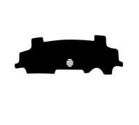 Cubierta Del Tablero Compatible Con Toyota Aygo 2005-2014 Cubierta Del Tablero Automóvil Cojín De La Consola Central(Right Hand Drive,Black Black Edge)