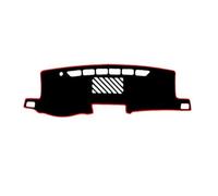 Cubierta Del Tablero Compatible Con Toyota Para Crown Royal S200 2008 2009 2010 2011 2012 Cubierta Para Salpicadero De Coche Parasol Y Alfombra(Left Hand Drive,Black Red Edge)