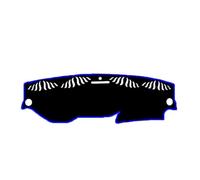 Cubierta del tablero del tablero Para Benz Clase C W204 2008-2014 C-Klasse C180 C200 C220 C250 C300 Cubierta Para Tablero Automóvil DashMat Alfombra Capa Cubierta Salpicadero(Blue LHD Facelift)