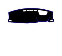 Cubierta del tablero del tablero Para BYD Para Yuan Hasta 2024 2025 Auto Dash Mat Alfombra Capa Parasol Dashmat Pad Interior Car Dashboard Cover Cubierta Salpicadero(Blue RHD With HUD)