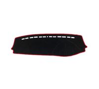 Cubierta del tablero del tablero Para Daewoo Nubira 2004-2013 Cubierta Para Tablero De Automóvil DashMat Alfombra Capa Cubierta Salpicadero(Style 2-RHD-Red)