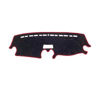 Cubierta del tablero del tablero Para Daewoo Nubira 2004-2013 Cubierta Para Tablero De Automóvil DashMat Alfombra Capa Cubierta Salpicadero(Style 1-RHD-Red)