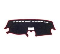 Cubierta del tablero del tablero Para Daewoo Nubira 2004-2013 Cubierta Para Tablero De Automóvil DashMat Alfombra Capa Cubierta Salpicadero(Style 1-LHD-Red)