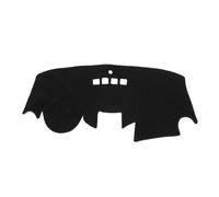 Cubierta del tablero del tablero Para Ford Fiesta 2009-2018 Accesorios De Estilo De Coche LHD Dash Mat Dashboard Cover Dashmat Cubierta Salpicadero