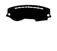Cubierta del tablero del tablero Para Kia Para Rio 4 X-line KX Cross K2 2017-2020 Cubierta Para Tablero Tapete Alfombra Anti-UV Parasol Cubierta Salpicadero(Black Edge)