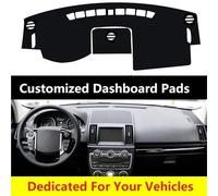 Cubierta del Tablero del Tablero para Land Rover Freelander 2 LR2 2007-2014, Funda Salpicadero Coche Alfombrilla Antideslizante Anti-UV Cubre Salpicadero Alfombra,Black Red