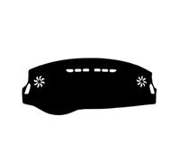 Cubierta del tablero del tablero Para Peugeot 301 2012-2019 Para Citroen C-Elysee 2012-2018 DashMat Alfombra Parasol Cubierta Interior Del Tablero De Instrumentos Cubierta Salpicadero(Black LHD)