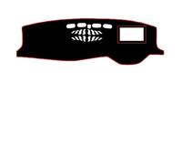 Cubierta del tablero del tablero Para Volvo Para XC90 2015-2021 LHD RHD Dashmat Pad Dashboard Cover Alfombra Dash Mat Dash Mat Car Dashboard Cover Cubierta Salpicadero(Red RHD With NAV)