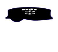 Cubierta del tablero del tablero Para Volvo Para XC90 2015-2021 LHD RHD Dashmat Pad Dashboard Cover Alfombra Dash Mat Dash Mat Car Dashboard Cover Cubierta Salpicadero(Blue LHD No NAV)