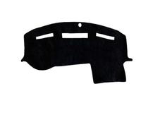 Cubierta Del Tablero Para Ram Para Pickup 1500 2500 3500 DS DJ D2 2009 2018 Cubierta Interior Tablero Instrumentos Tapete Tablero Alfombra Parasol(Black)
