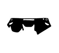 Cubierta Del Tablero Para Subaru Para Forester 2019-2022 2023 2024 Para XV Impreza Para Crosstrek 2018 2019 Protector De Tablero Para Coche(Left Hand Drive,Black Black Edge)