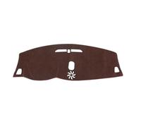 Cubierta Del Tablero Protector De Salpicadero Para Coche Alfombrilla Para Panel Instrumentos Para Volvo Para XC60 2018 2019 2020 2021 2022 2023 2024 2025(Marrón)