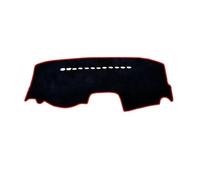Cubierta Del Tablero Protector De Tablero Antideslizante Alfombrilla Protectora Para Parasol Para Mitsubishi Para Attrage Para Space Star Sedan A00 A10 (2012 En Adelante)(Left Hand Red Edge)
