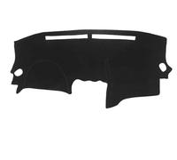 Cubierta Del Tablero Tablero Instrumentos Cubierta Antideslizante Tapete Protector Almohadilla Parasol Coche Alfombra Para Nissan Para Altima(Left Hand Black)