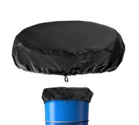 Cubierta Del Tambor, Ajustable, El Estirado Oxford-Fabric Barrel Cover | Y De Barril Lluvia, Impermeable, A Prueba Polvo, Protectora Para Cubos Almacenamiento, Bote