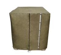 Cubierta Del Tanque De Agua De Lluvia - Protector De Barril Impermeable, Escudo UV De Servicio Pesado | CUBIERTA 420D ROÚNICA DE AGUA RANA, 1000L CONTINOR IBC, Mango Del Tanque De Almacenamiento Al