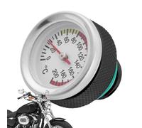 Cubierta del Tanque de Motocicleta, Tapa con Indicador de Temperatura, Tapón De Para Motocicleta, Para Motociclistas Mecánicos Talleres de Reparación Viajeros Diarios Entusiastas de la Moto Restauraci