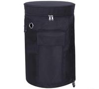 Cubierta del tanque de propano hecha de tela Oxford 600D impermeable con diseño de flujo de aire ventilado y sistema de cordón a prueba de viento (tamaño pequeño: 25 * 52 cm)