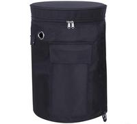 Cubierta del tanque de propano hecha de tela Oxford 600D impermeable con diseño de flujo de aire ventilado y sistema de cordón a prueba de viento (tamaño grande: 33 * 66 cm)