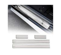 Cubierta del umbral de la puerta para Toyota RAV4 2013-2018 acero inoxidable cromado 4 unids