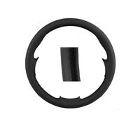 Cubierta del Volante Coche Cuero Artificial para Nissan para Teana para Altima para X-Trail para Qashqai para Rogue para Pulsar 2013-2018 MZEER(Black Line)