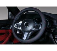 Cubierta del volante del coche Summer Helper Cool Black Beige Gray Cubiertas de la dirección Car Styling Accesorio Seda de hielo Negro