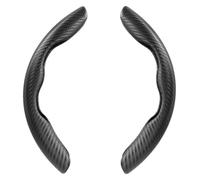 Cubierta del Volante para Abarth 595 695 595C 124 para Spider para Grande para Punto para 500C Monster Cubierta Protectora Antideslizante Transpirable(A/)