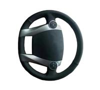 Cubierta del Volante para Toyota para Prius 30 XW30 2009-2017 para Aqua Cubierta De Volante Cuero Microfibra Cosida A Mano(White Thread5)