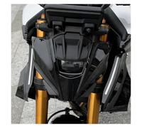 Cubierta delantera motocicleta nariz superior para Yamaha MT09 2024 2025 | Soporte para faro para carenado, accesorios para máscara de carenado(Bright Black)