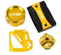 Cubierta depósito freno Líquido freno delantero trasero Para MT09 | Para FZ09 MT-09 Mt09 2014-2020 tapa accesorios protectores cubierta llenado aceite motocicleta